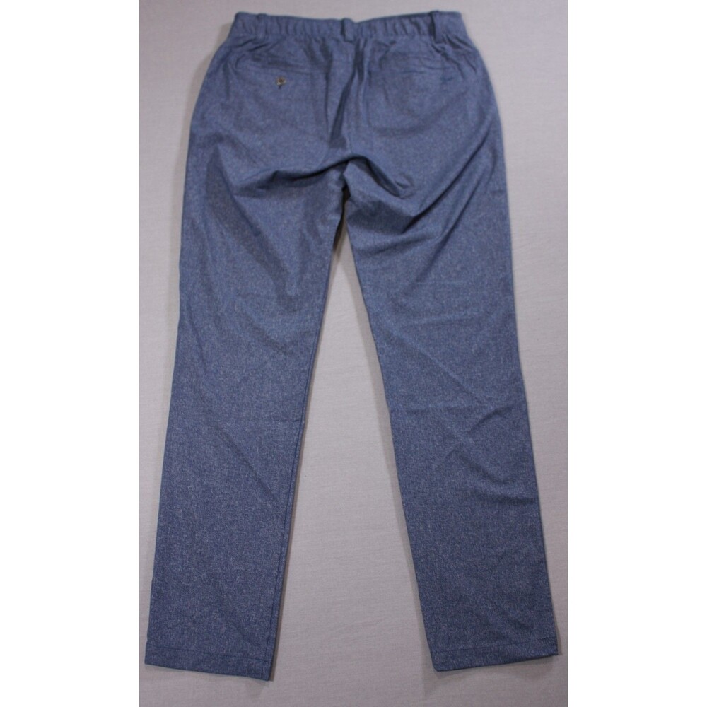 Under Armour Showdown Pants Mens Heathered Blue Modern Fit Comfort Golf 32 X 32 - Picture 4 of 11